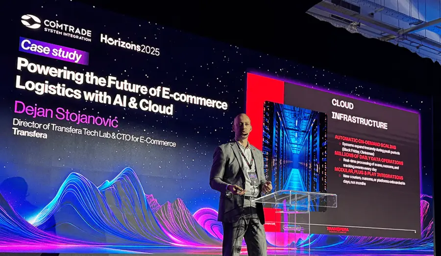 Kako AI i cloud menjaju tok logistike: Transfera na Horizons 2025