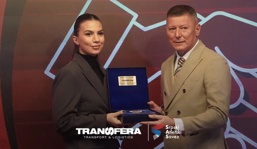 Transfera Honored with Plaque for Outstanding Contribution to Serbian Athletics
