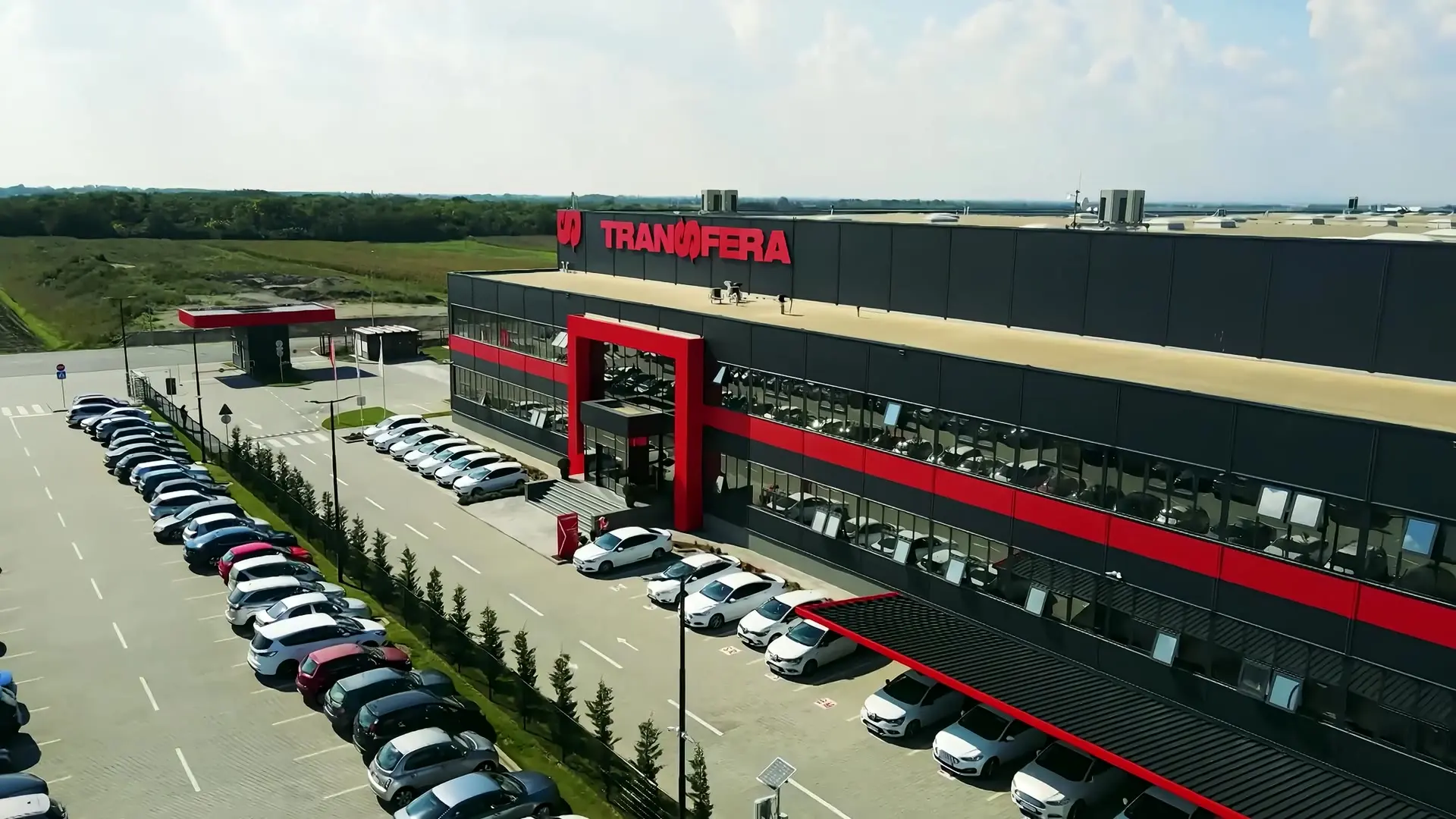 Transfera logistički centar TLC1 iz vazduha